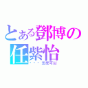 とある鄧博の任紫怡（喂喂喂怎麼可以）