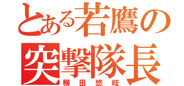 とある若鷹の突撃隊長（柳田悠岐）