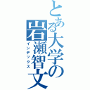 とある大学の岩瀬智文（インデックス）