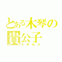 とある木琴の貴公子（玉森裕太）