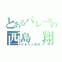 とあるバレー部の西島 翔（かまちょ野郎）