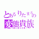 とあるりたまるの変態貴族（鯱に罵られ隊）