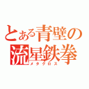 とある青壁の流星鉄拳（メタグロス）