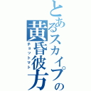 とあるスカイプの黄昏彼方（チョットマト）