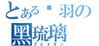 とある蓝羽の黑琉璃（フェイタン）