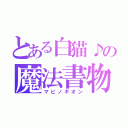 とある白猫♪の魔法書物（マビノギオン）