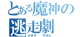 とある魔神の逃走劇（メダマ  サガシ）