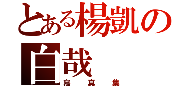 とある楊凱の白哉（寫真集）