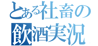 とある社畜の飲酒実況（）