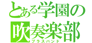 とある学園の吹奏楽部（ブラスバンド）