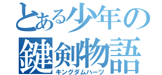 とある少年の鍵剣物語（キングダムハーツ）