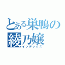 とある巣鴨の綾乃嬢（インデックス）