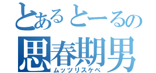 とあるとーるの思春期男子（ムッツリスケベ）