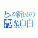 とある新民の觀光白白（小鼓手（？）