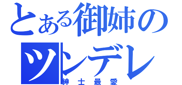 とある御姉のツンデレ（紳士最愛）