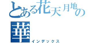 とある花天月地の華（インデックス）