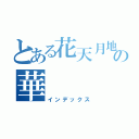 とある花天月地の華（インデックス）