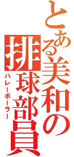 とある美和の排球部員（バレーボーラー）