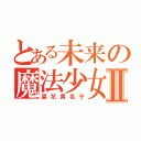 とある未来の魔法少女Ⅱ（菜花黄名子）