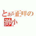 とある正咩の渺小（不）