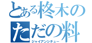 とある柊木のただの料理（ジャイアンシチュー）