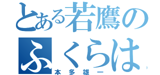 とある若鷹のふくらはぎ（本多雄一）