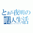 とある夜明の暇人生活（ニートライフ）