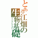 とある江畑の生物基礎（ミトコンドリア）