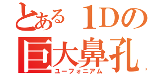 とある１Ｄの巨大鼻孔（ユーフォニアム）