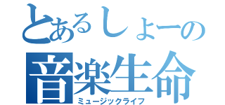 とあるしょーの音楽生命（ミュージックライフ）