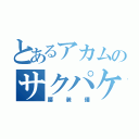 とあるアカムのサクパケ（腰装備）