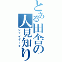 とある田舎の人見知り（シャイボーイ）