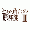 とある葺合の廃球部Ⅱ（バレーボール部）