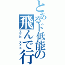 とあるド低能の飛んで行きな（エアロ　スミス）