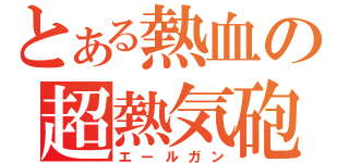 とある熱血の超熱気砲（エールガン）