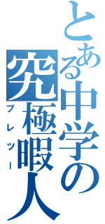 とある中学の究極暇人（プレツー）