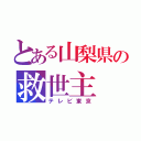 とある山梨県の救世主（テレビ東京）