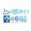 とある獣神の空中胴締め落とし（フィニッシュホールド）