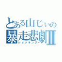 とある山じぃの暴走悲劇Ⅱ（ショッキング）