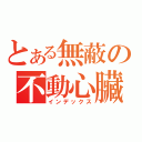 とある無蔽の不動心臟（インデックス）