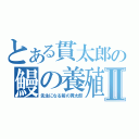 とある貫太郎の鰻の養殖Ⅱ（先生になる前の貫太郎）