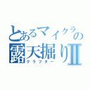 とあるマイクラの露天掘り師Ⅱ（クラフター）