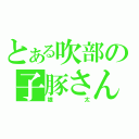 とある吹部の子豚さん（雄太）