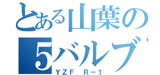 とある山葉の５バルブ（ＹＺＦ Ｒ－１）