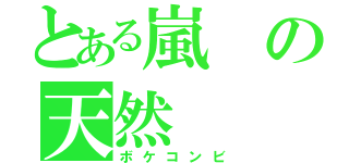 とある嵐の天然（ボケコンビ）