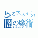 とあるスネイプの闇の魔術（セキタムセンプラ）