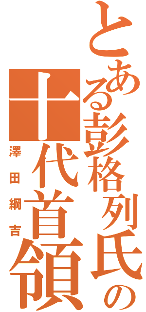 とある彭格列氏の十代首領（澤田綱吉）