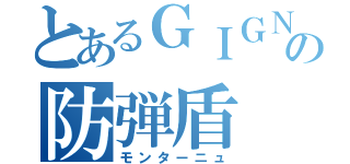 とあるＧＩＧＮの防弾盾（モンターニュ）