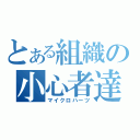 とある組織の小心者達（マイクロハーツ）