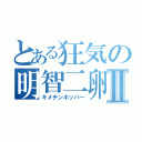 とある狂気の明智二卵性双生児Ⅱ（キメチンホッパー）